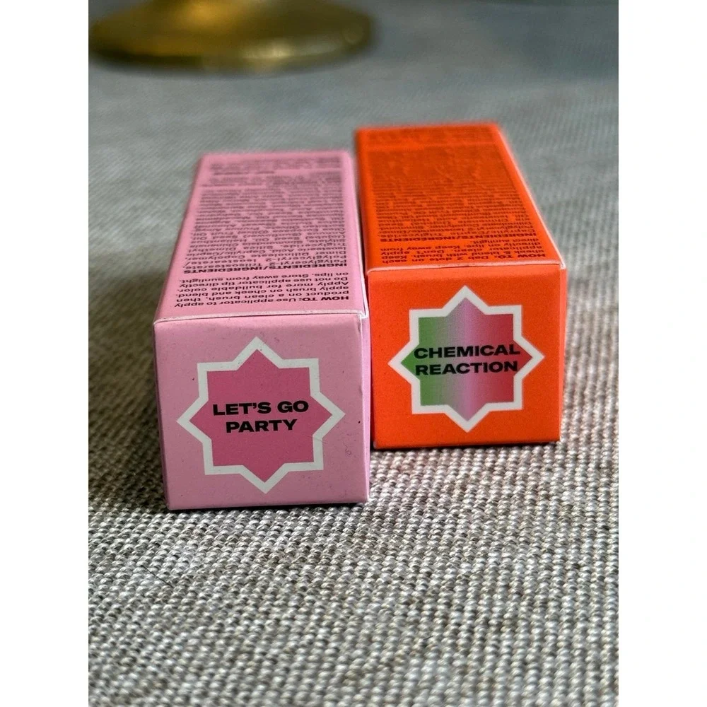 Youthforia BYO Blush Oil TWO! Let's Go Party & Chemical Reaction Color Changing